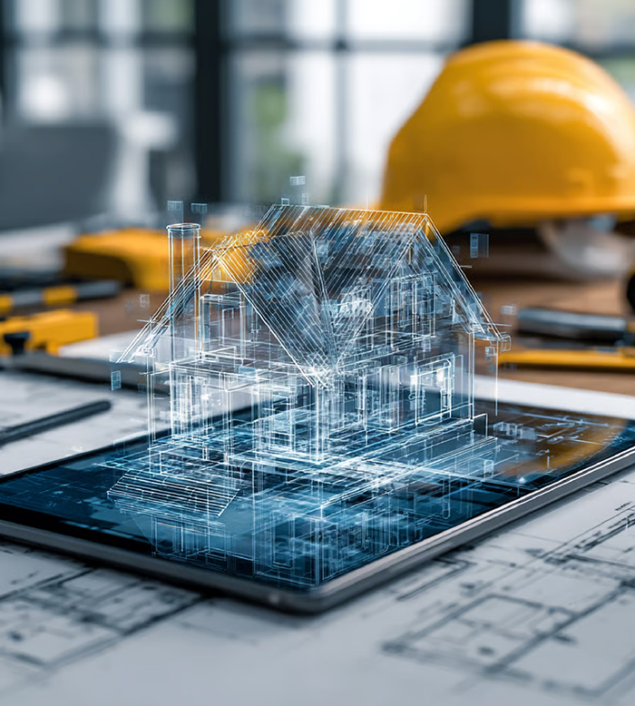 3D-Gebäudescan: So sparen Sie bei der Sanierung Geld 2 Gebäude Scan virtualisiert